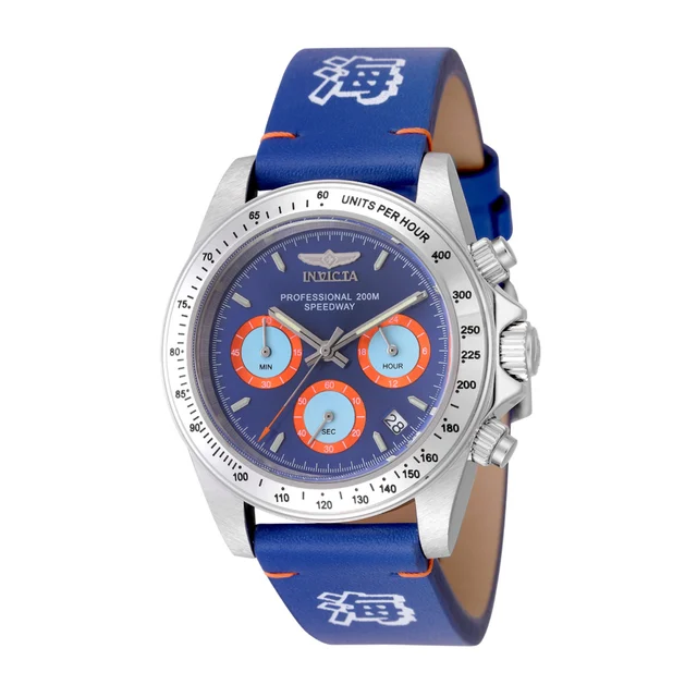 Invicta Open Box Speedway Forces of Nature Watch - 39.5mm, Blue (AIC-49290) kol saati