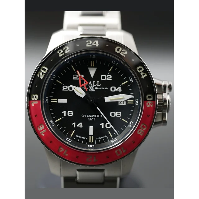 Ball Engineer Hydrocarbon AeroGMT II Black Dial DG2018C-S3C-BK 210000009704 kol saati