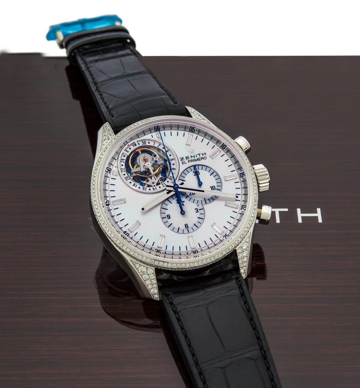 Zenith El Primero Tourbillon White 45.2053.4035 kol saati