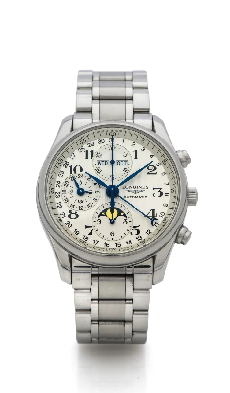 Longines Master Collection LONGINES MASTER COLLECTION REF. L2.673.4 CHRONOGRAPH STEEL kol saati