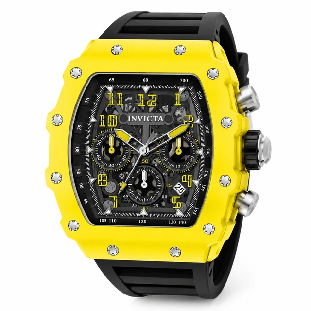 Invicta Open Box Racing Watch - 39.5mm, Black (AIC-69776) kol saati