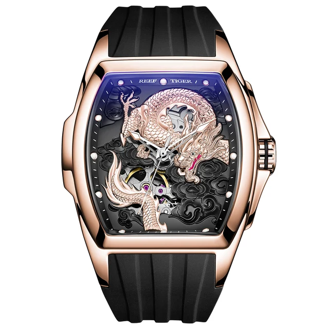 Reef Tiger Lion Dance / Dragon RGA3061-02 kol saati