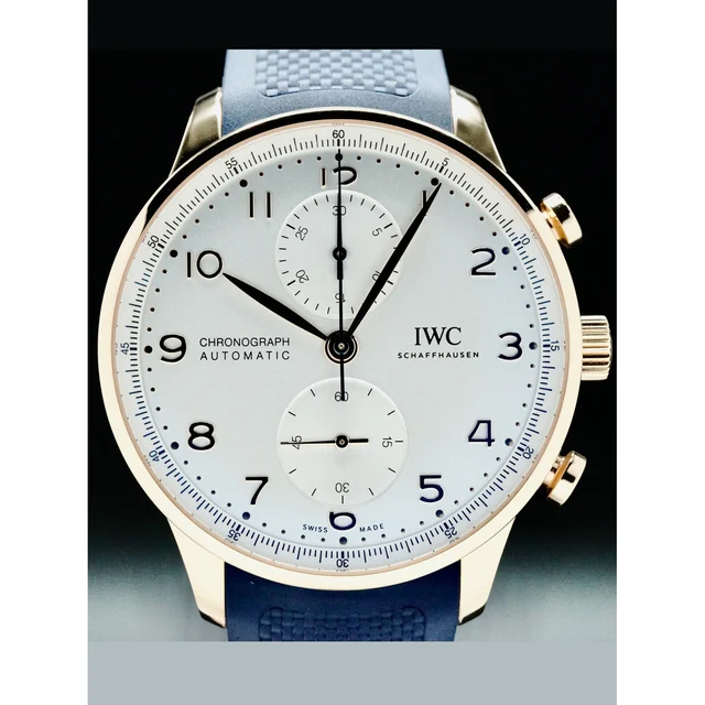IWC Portugieser Chronograph Gold POC210000066279 kol saati