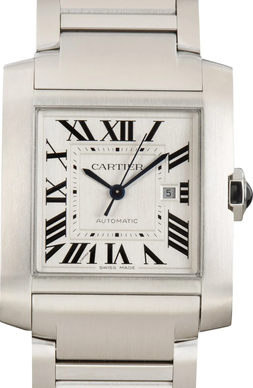 Cartier Tank Française Ref WSTA0067 31 mm kol saati