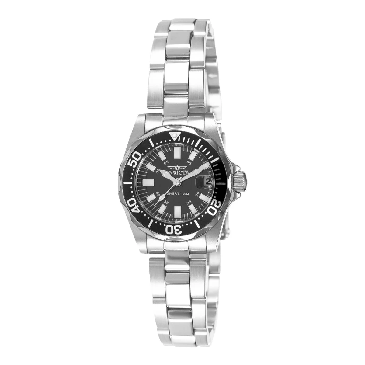 Invicta Signature Swiss Ronda 585 Caliber Watch - 27mm, Steel (ZG-7059) 27 mm kol saati