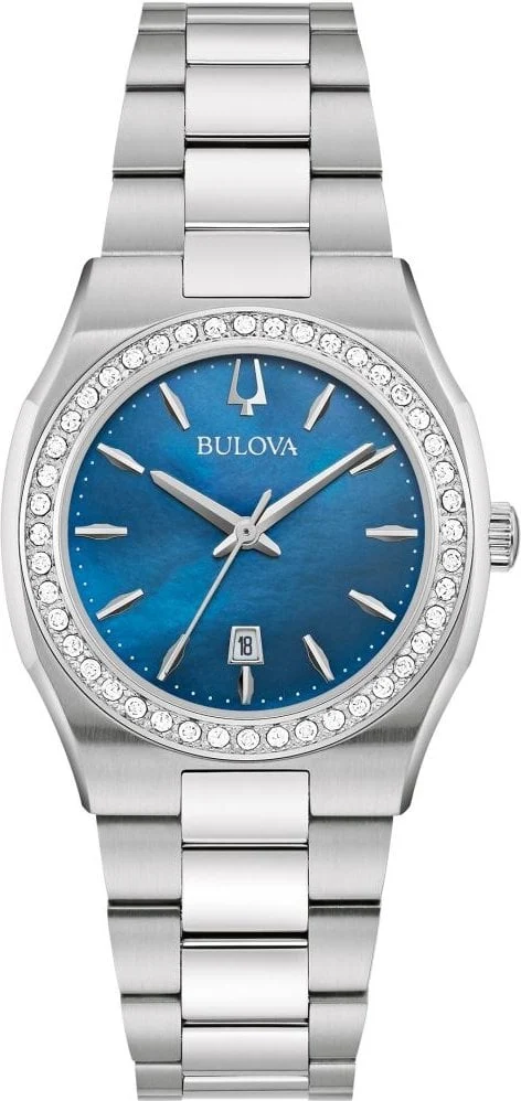 Bulova Surveyor Lady Diamonds 96R246 31 mm kol saati