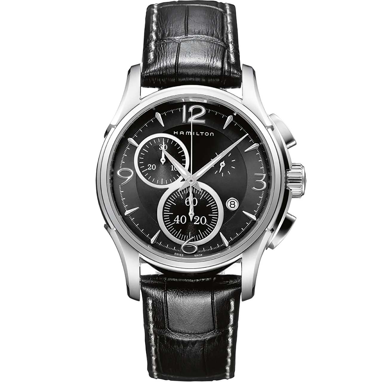 Hamilton Jazzmaster Chrono Quartz H32612735 42 mm kol saati