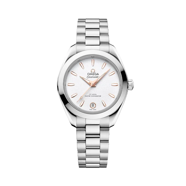 OMEGA Seamaster Aqua Terra 150M 30mm - White on Bracelet O22010302002001 kol saati