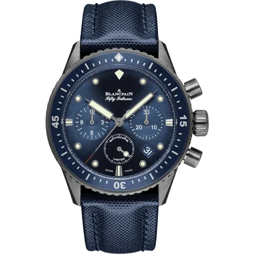 Blancpain Bathyscaphe Chronographe Flyback Ocean Commitment I 5200 0240 O52A kol saati