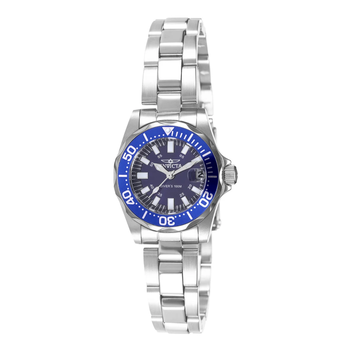 Invicta Signature Swiss Ronda 585 Caliber Watch - 27mm, Steel (7060) 27 mm kol saati