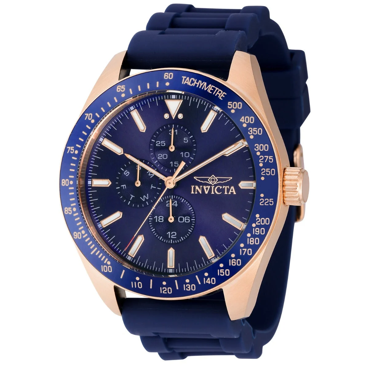 Invicta Aviator Nomad Watch - 45mm. Blue (38406) 45 mm kol saati