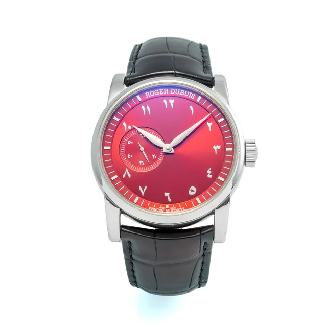 Roger Dubuis ROGER DUBUIS REF. DBHO0605, SELF-WINDING, RED "SUNBURST" DIAL, TURKISH NUMERA