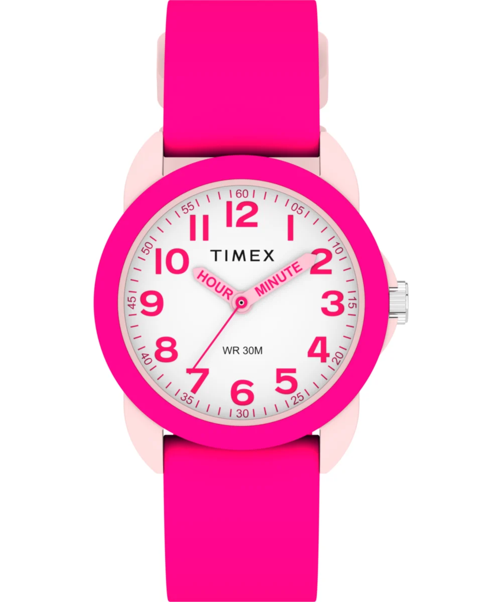 Timex TIME MACHINES® 30mm Silicone Strap Watch TW2W92200 30 mm kol saati