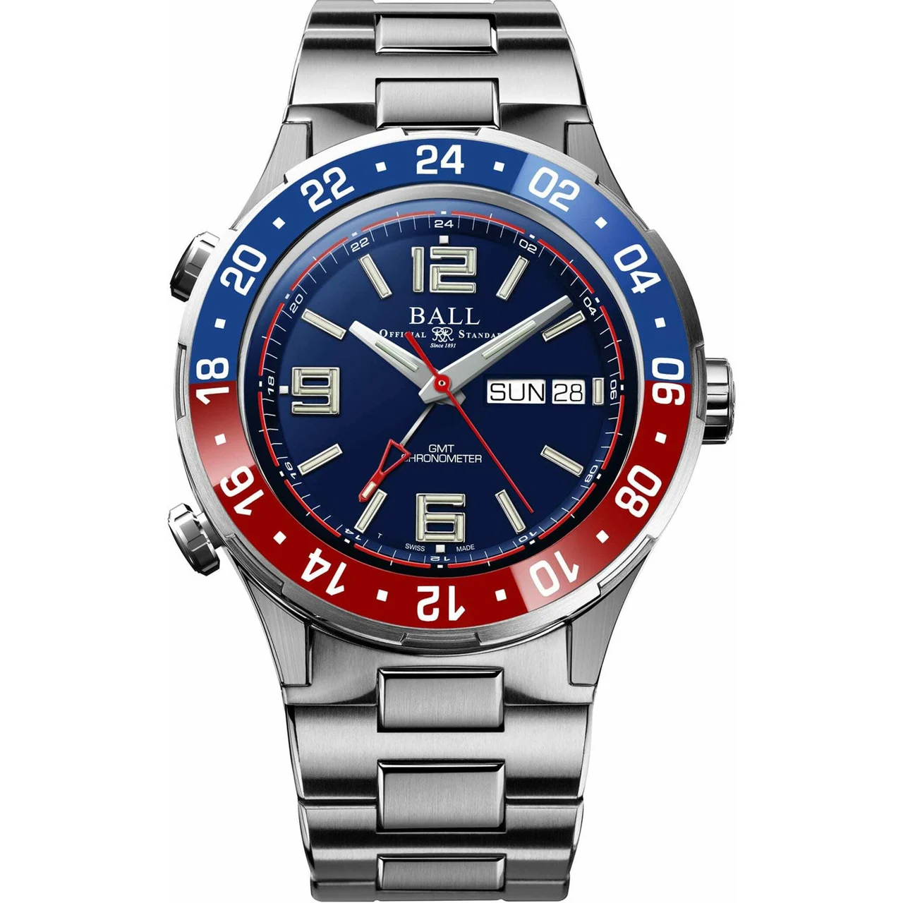 Ball Roadmaster Marine GMT (40mm) DG3030B-S4C-BE 40 mm kol saati