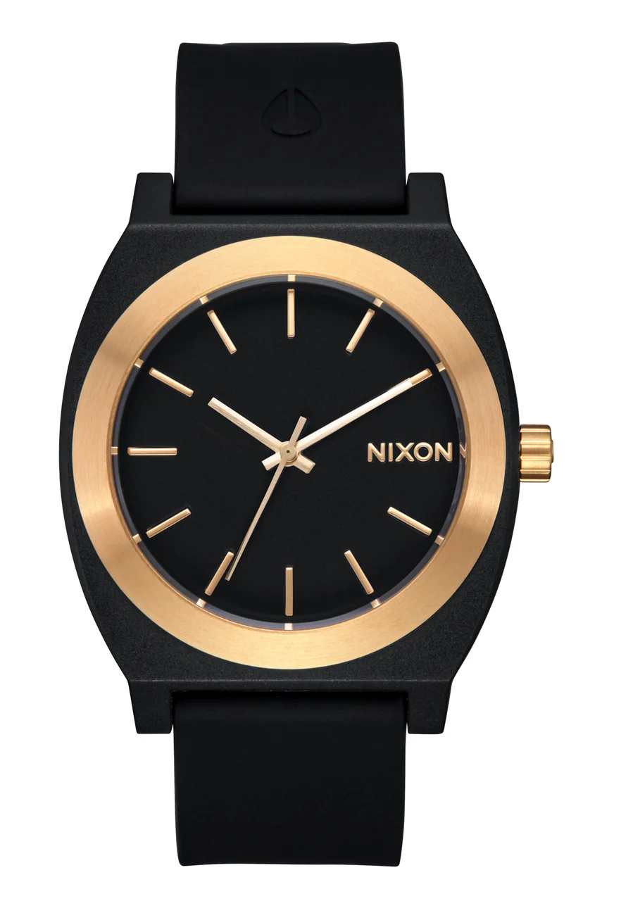 Nixon US Time Teller OPP - Black / Matte Gold A1361-5170-00 39.5 mm kol saati