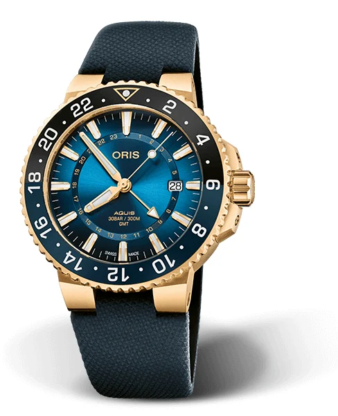 Oris Carysfort Reef Gold Limited Edition 01 798 7754 6185-Set 43.5 mm kol saati