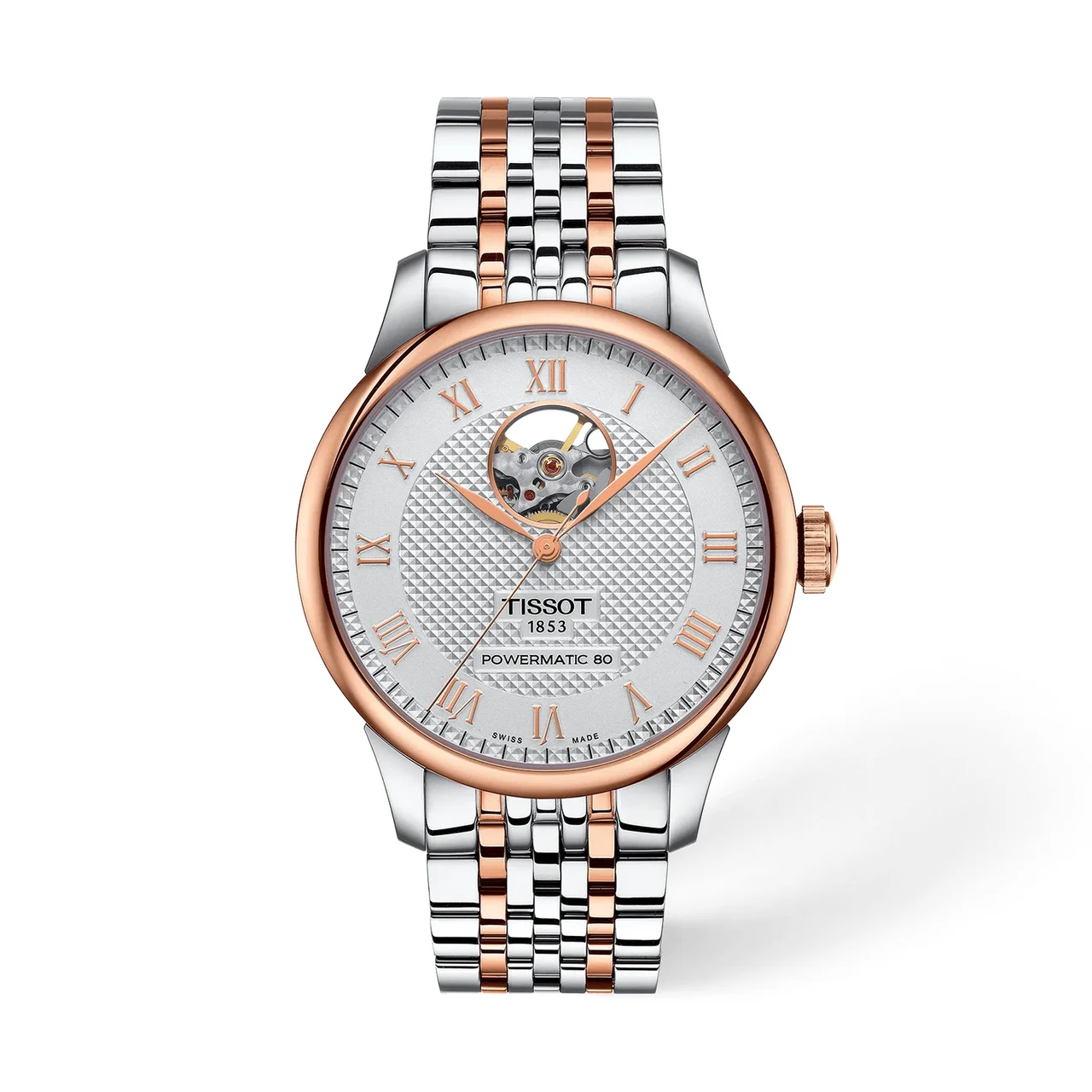 Tissot Locle Open Heart 39.3mm T0064072203302 39.3 mm kol saati