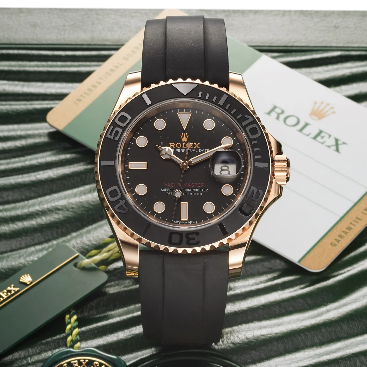 Rolex ROLEX, REF. 116655 YACHT-MASTER PINK GOLD kol saati