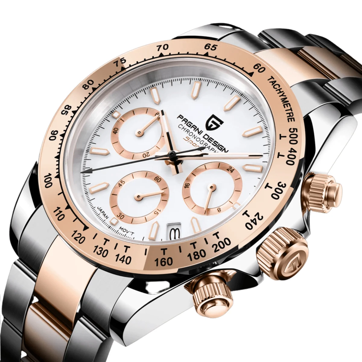 Pagani Design Gold white 40 mm kol saati