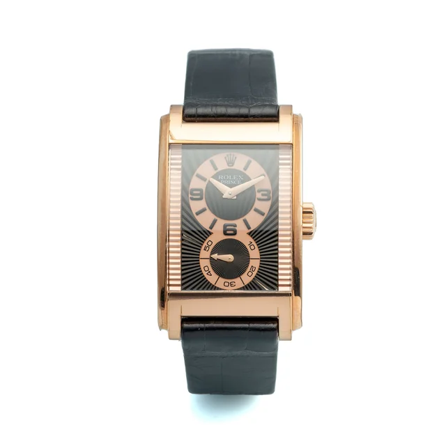 Rolex ROLEX REF. 5442/5; "PRINCE" "CELLINI"; 18K PINK GOLD kol saati