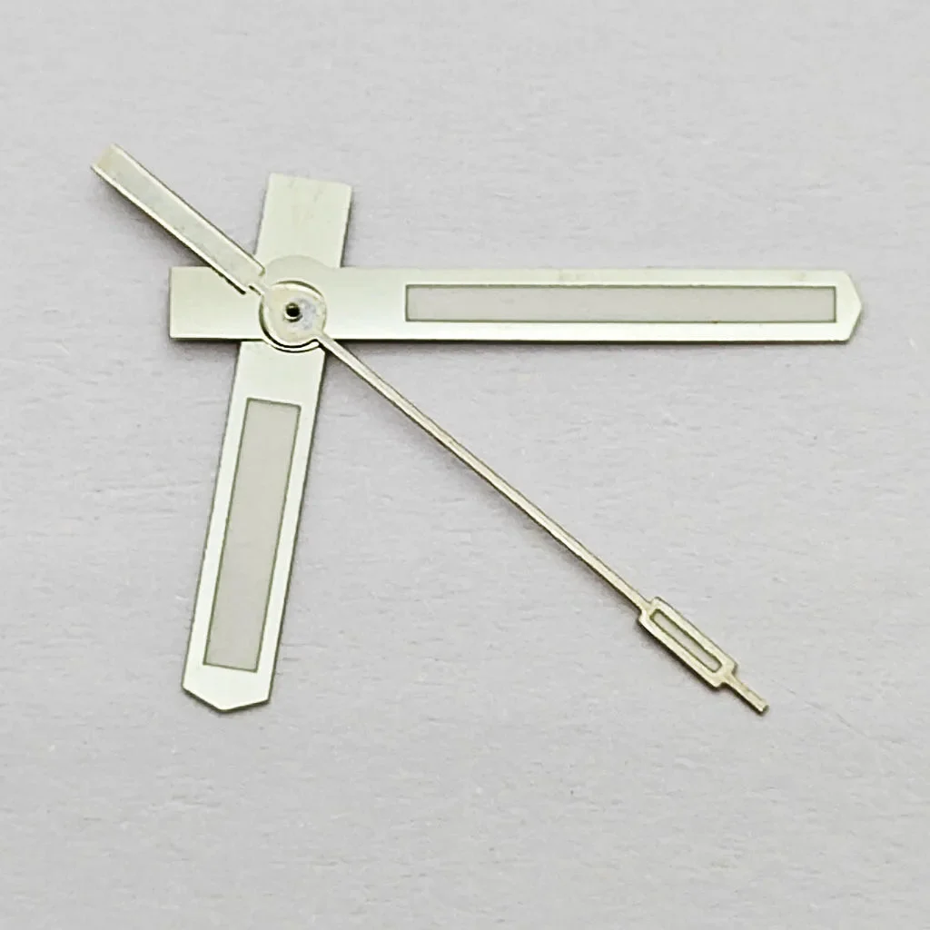 Tandorio Wide blade Silver Watch Hands Fit NH35 NH36 PT5000 ETA 2836 2824 DG2813 3804 Miyota 8215 8205 821 Movement Watch Accessories 14:202638828#Silver 2 kol saati