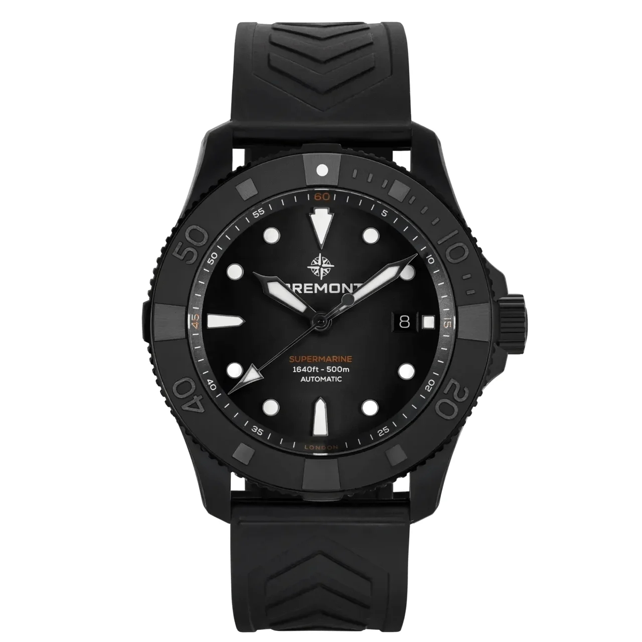 Bremont Supermarine SM43-DT-BKCER-BK-R-S 43 mm kol saati