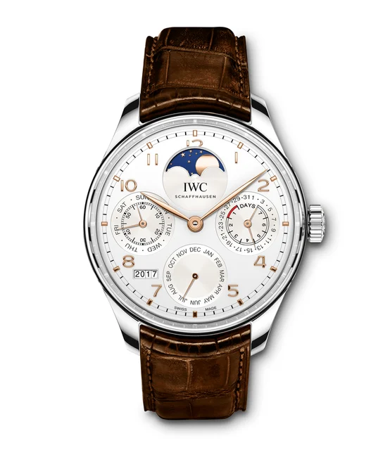 IWC Portugieser Perpetual Calendar Edition Boutique Shangha IW503307 kol saati