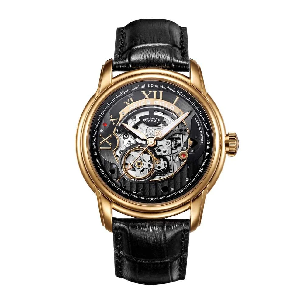 Aries Gold Toro G 9005A G-BK 43 mm kol saati