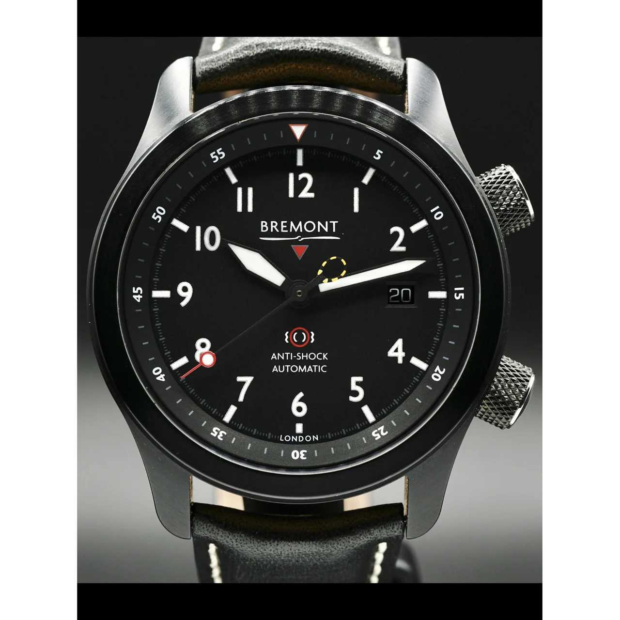 Bremont Yellow/Black MBII-DL-C-Y-P-03L 210000025687 43 mm kol saati