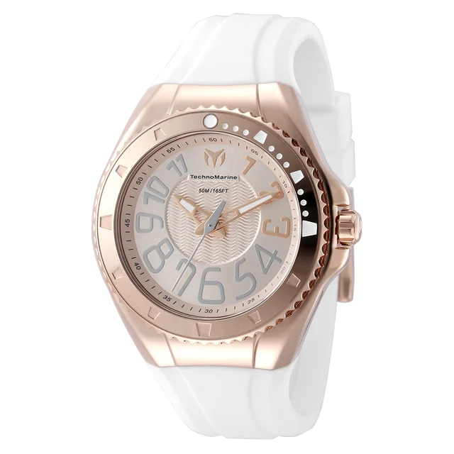 Technomarine Lusso Mare Watch - 38mm. White (TM-225048) kol saati