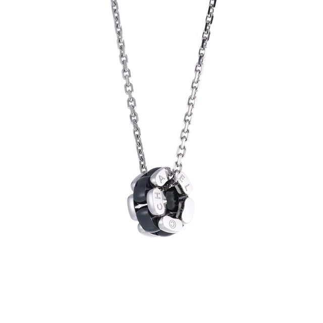 Chanel CHANEL, REF. J3171, ULTRA COLLECTION, 18K WHITE GOLD AND CERAMIC kol saati