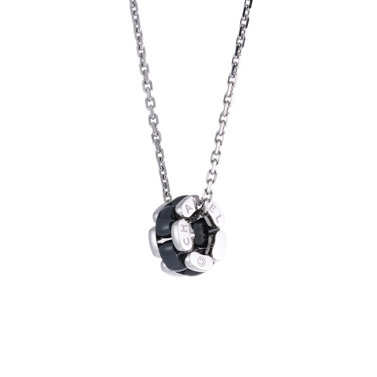 Chanel CHANEL, REF. J3171, ULTRA COLLECTION, 18K WHITE GOLD AND CERAMIC kol saati