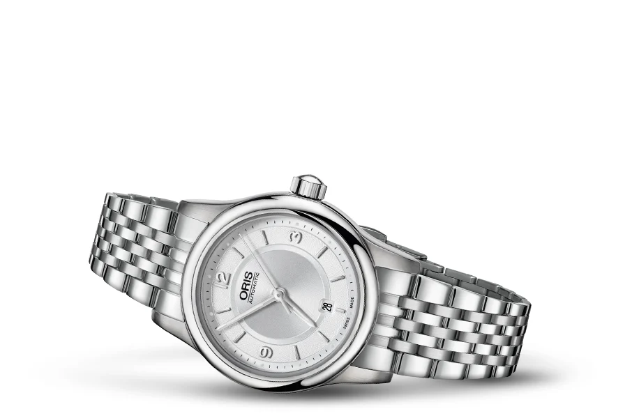 Oris Classic Date 01 561 7650 4031-07 8 14 10 28.5 mm kol saati