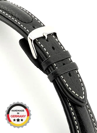 RIOS Sports Strap Performance - Black - Buffalo Leather 20713/RI kol saati