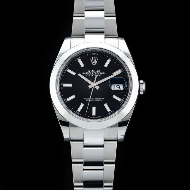 Rolex Datejust 41 Black Dial 210009N31895 kol saati