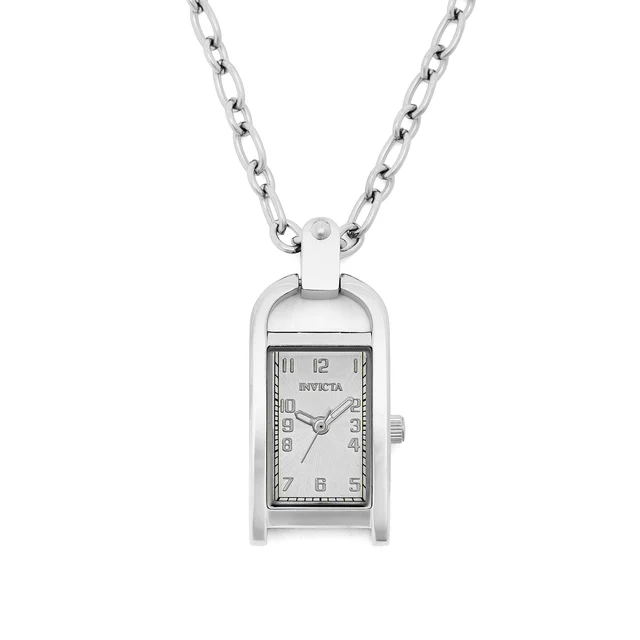 Invicta Mini Angel Necklace Watch - 18mm, Steel (49934) kol saati