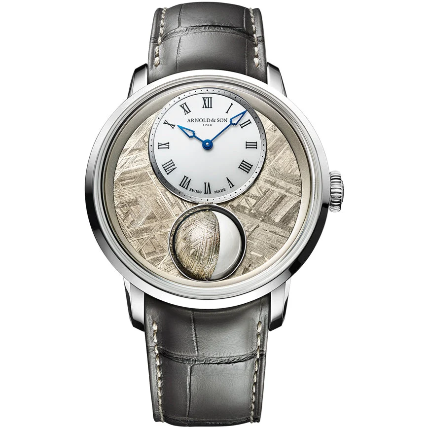 Arnold & Son Luna Magna Platinum Meteorite 1LMAX.Z01A.C233C kol saati