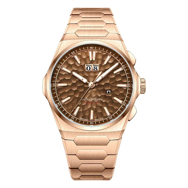 Lucky Harvey 22278017-self-rosegold kol saati