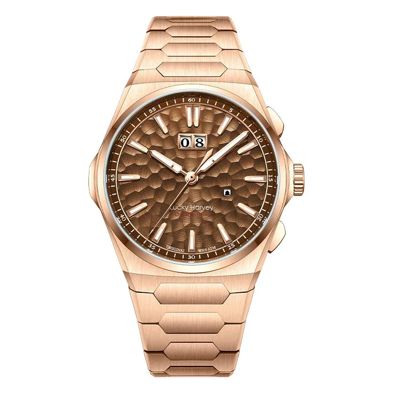 Lucky Harvey 22278017-self-rosegold 40 mm kol saati