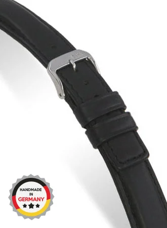 RIOS Water Resistant Diver - Black - Leather (Hydrophobicity) 120/13/RI kol saati