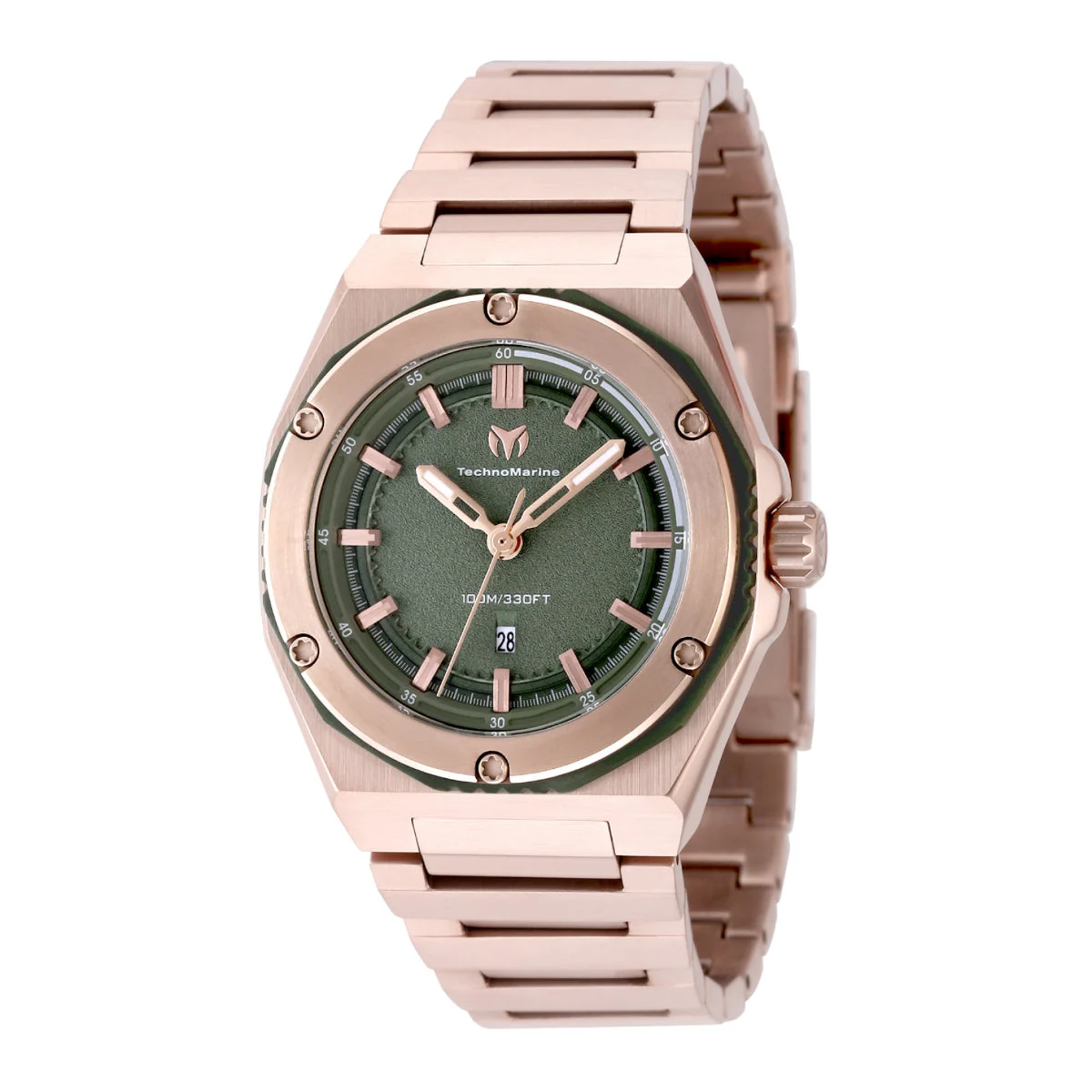Technomarine Coral Legacy Watch - 36mm. Rose Gold (TM-416086) 36 mm kol saati