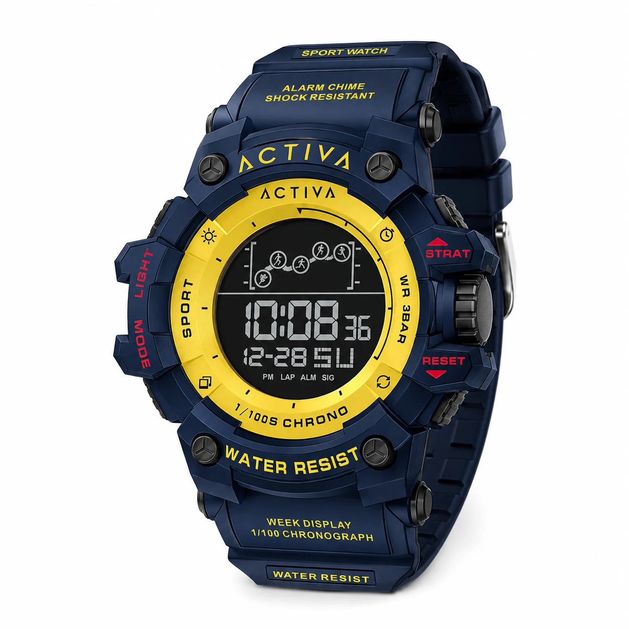 Activa Summit X Invicta Digital Watch - 50mm. Dark Blue (ACW8082-017) 50 mm kol saati
