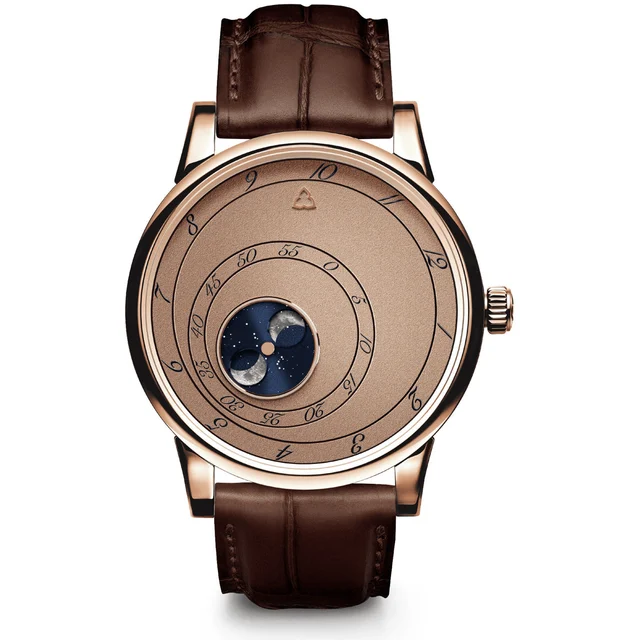 Trilobe Les Matinaux L'Heure Exquise Dune Gold 40.5mm LM13LD kol saati