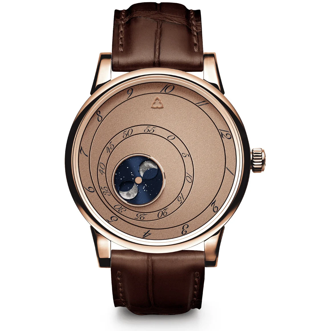 Trilobe Les Matinaux L'Heure Exquise Dune Gold 40.5mm LM13LD 40.5 mm kol saati