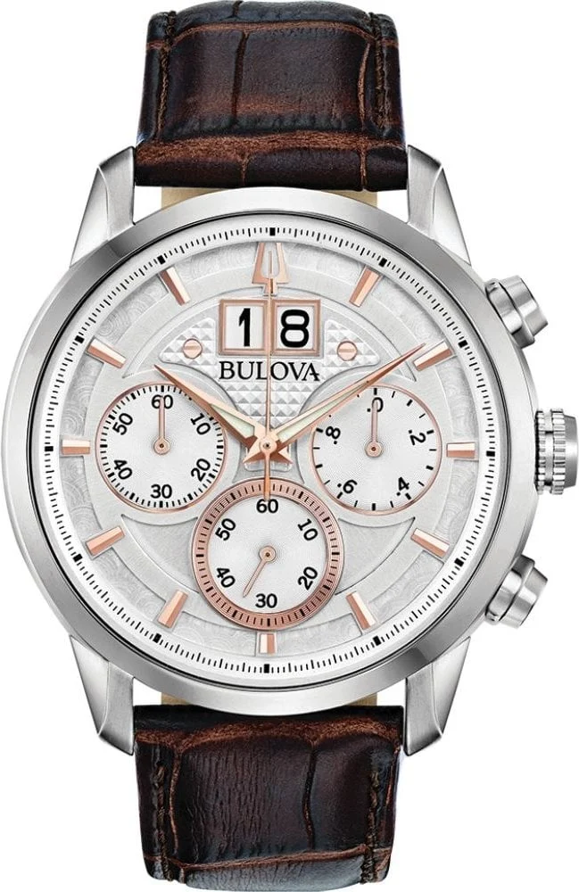 Bulova Sutton Chronograph 96B309 44 mm kol saati