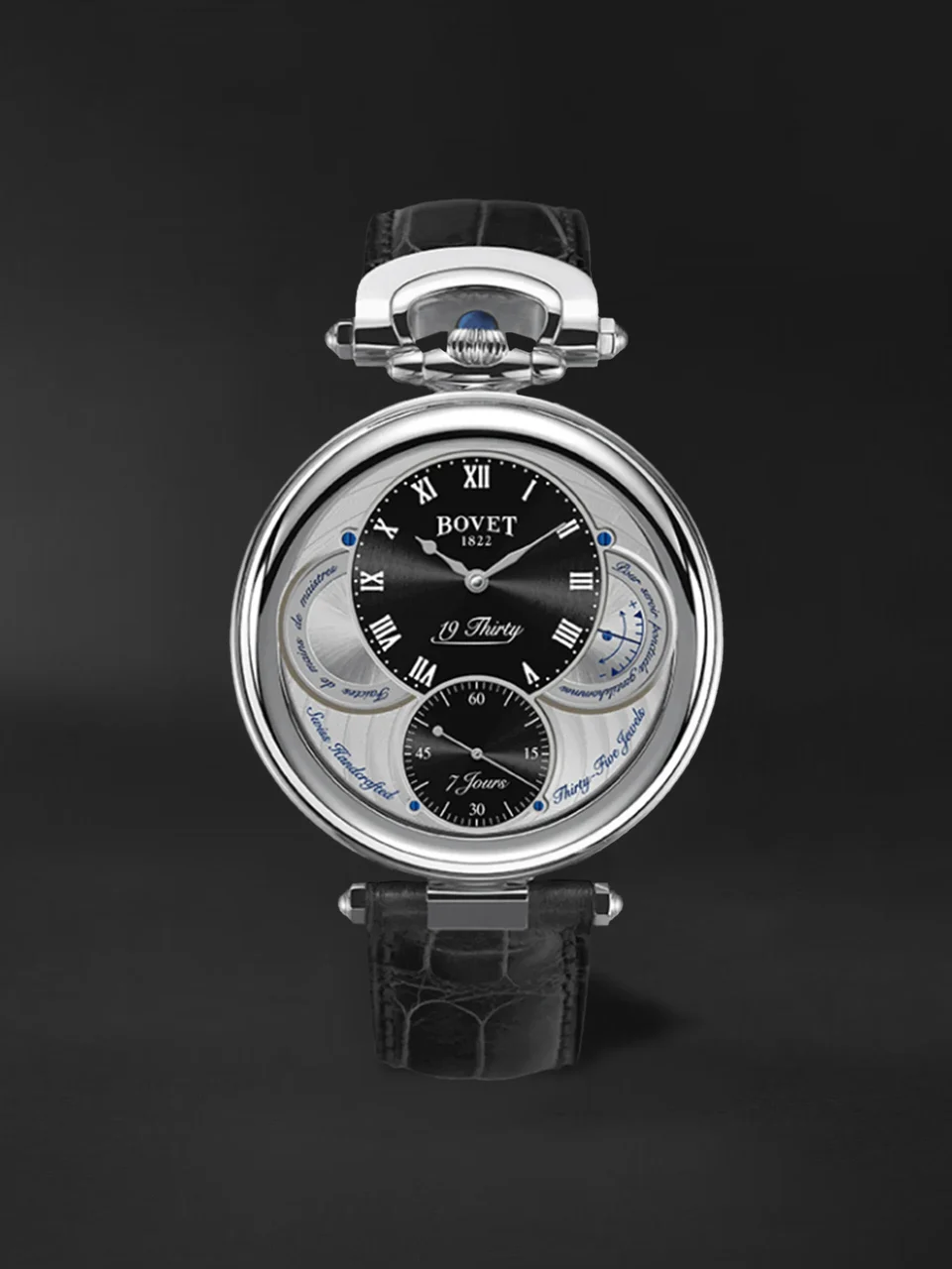 Bovet Fleurier Collection 19Thirty Great Guilloché NTS0008 42 mm kol saati