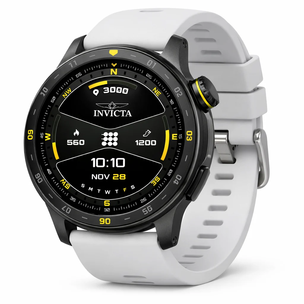 Invicta I-Tech 2 Watch - 46mm. White (ITECH-004) 46 mm kol saati