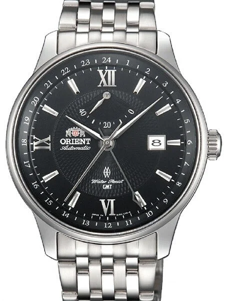 Orient Constellation Automatic GMT Watch with Power Reserve Meter and Sapphire Crystal #DJ