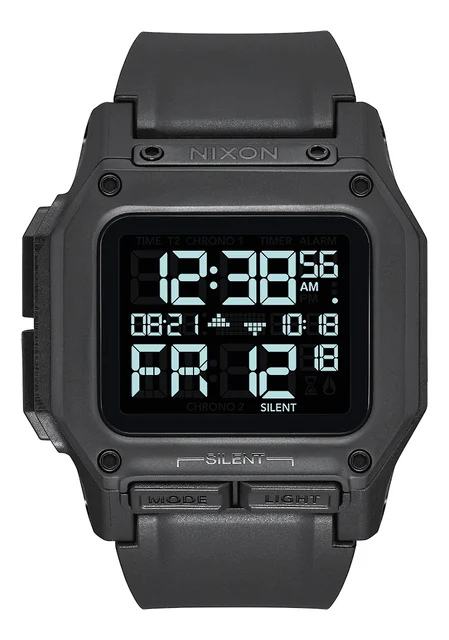 Nixon US Regulus - All Black A1180-001-00 kol saati