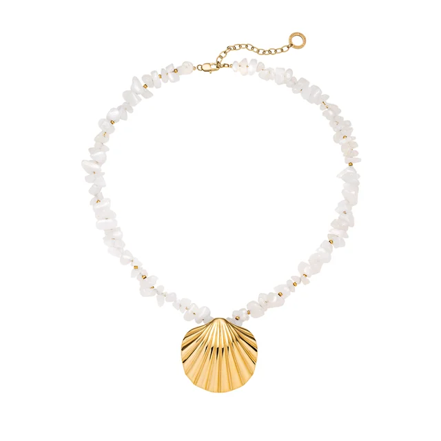 Default Scallop Big Halskette Gold PH-JE-2404 kol saati